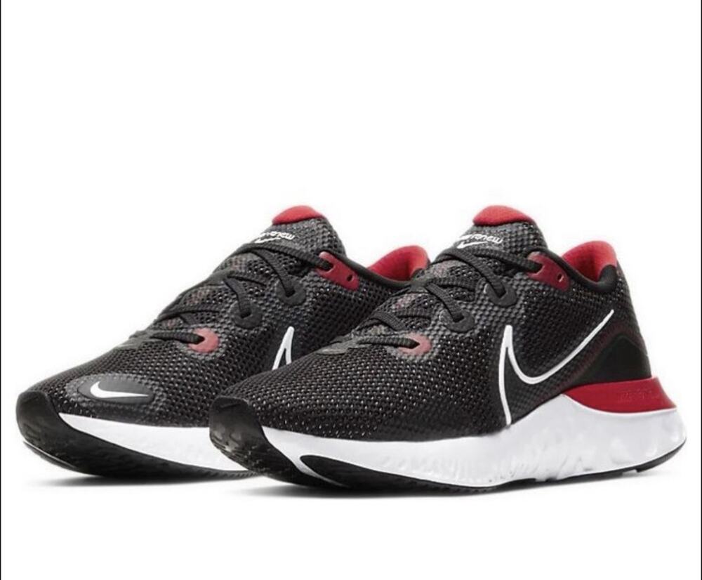 Nike Renew Run Men’s 12 University Red Running Shoes CK6357-005 New Without Box